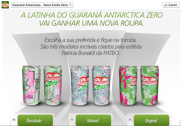 Guaraná Antarctica Zero Lata 350ml