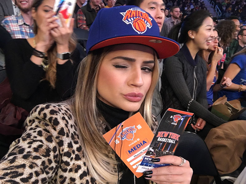 ThássiaemNY: NBA Knicks x Lakers